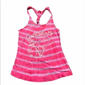 Pink Tye Die Gatlinburg Tennessee Tank Top